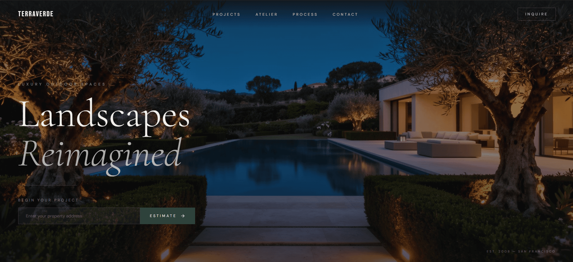 TerraVerde — Landscaping concept build